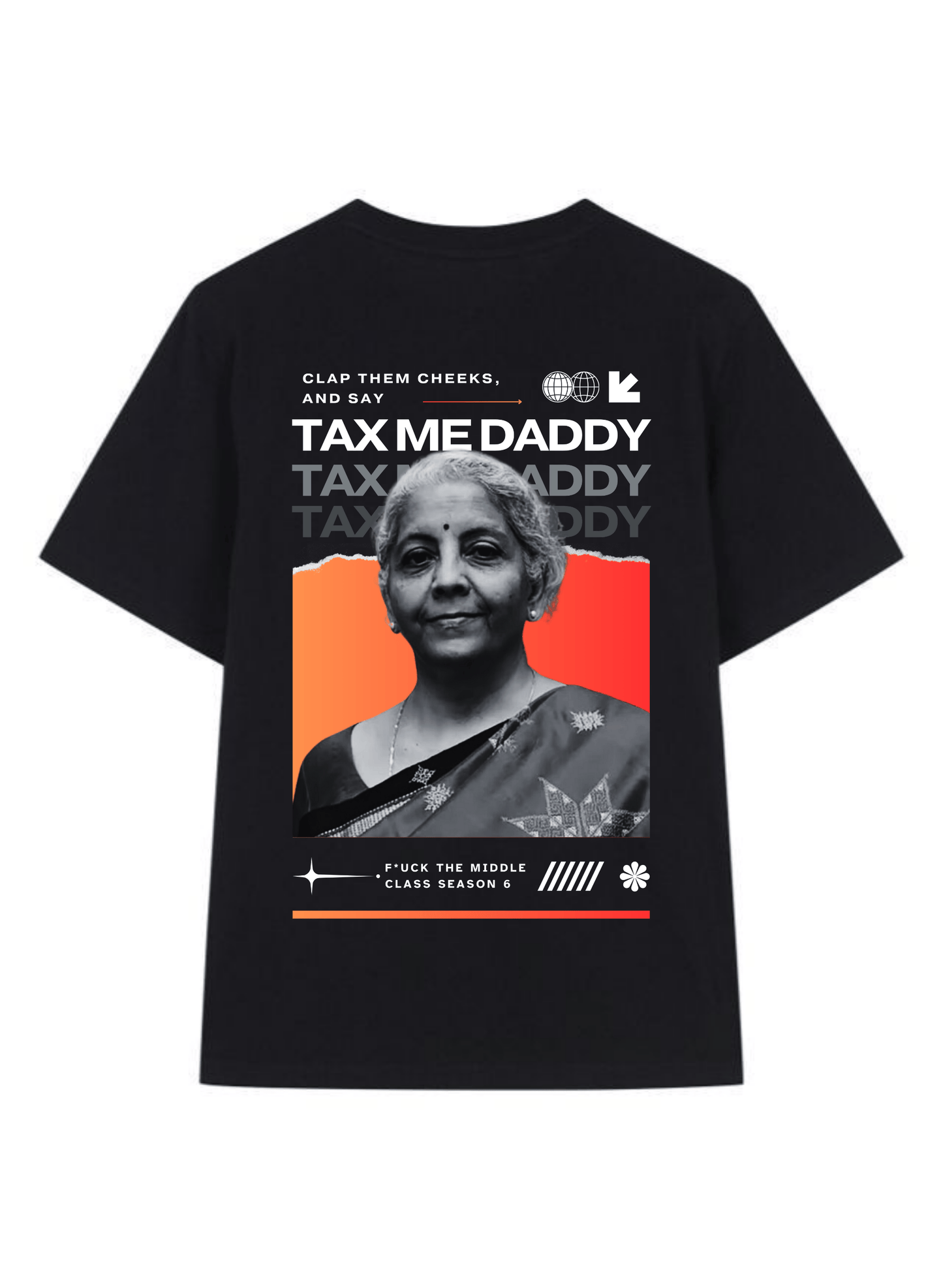 TAX ME DADDY Oversized T-shirt